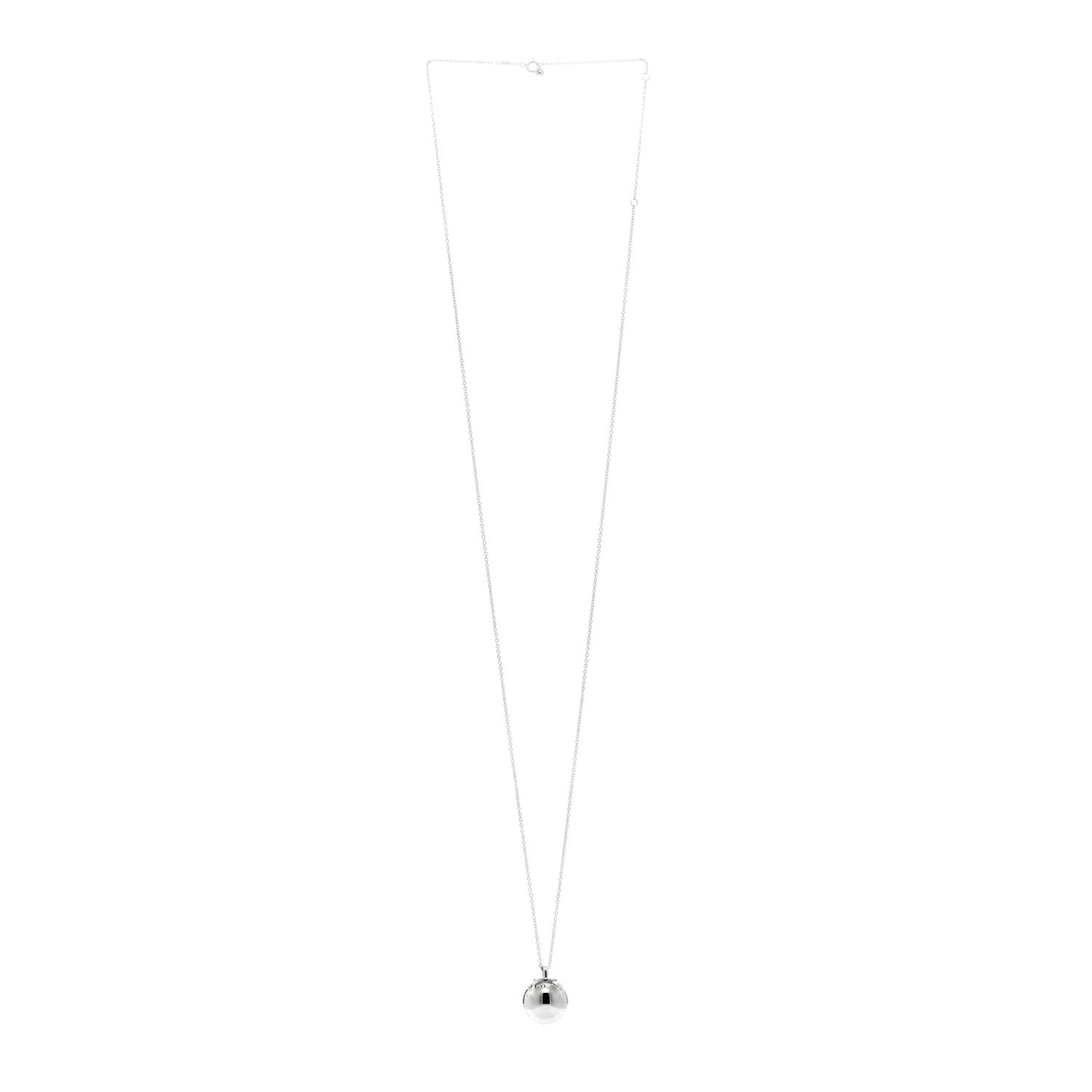 Sterling Silver 8mm HardWear Ball Pendant Necklace