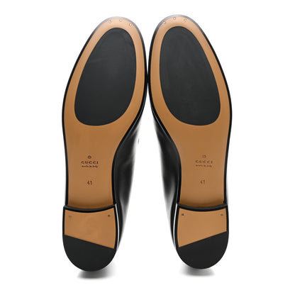 Gucci Calfskin Womens Jordaan Loafers 41 Black 5 of 9