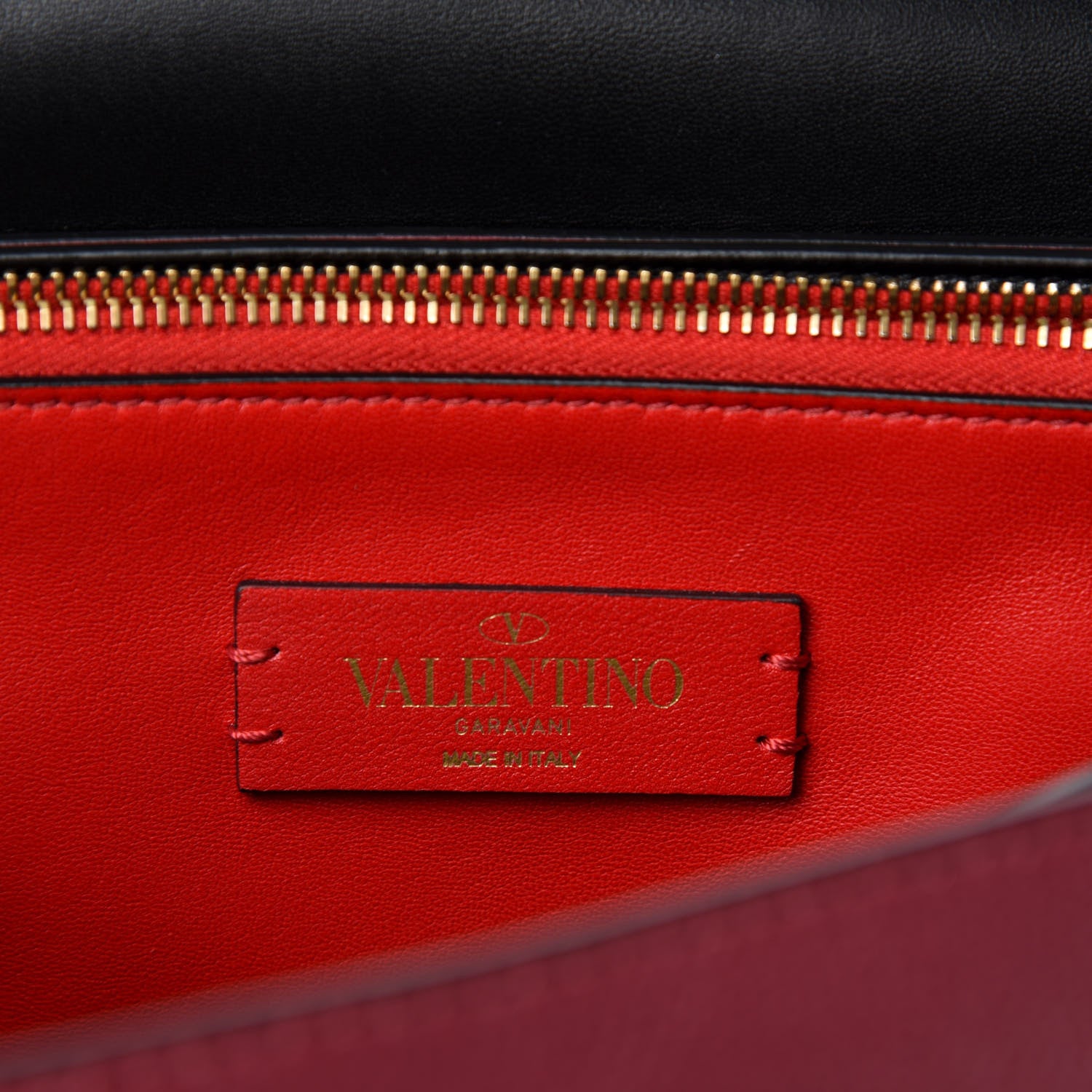 Valentino Garavani Smooth Calfskin Medium Vring Shoulder Bag Rouge Pur Cerise 9 of 10