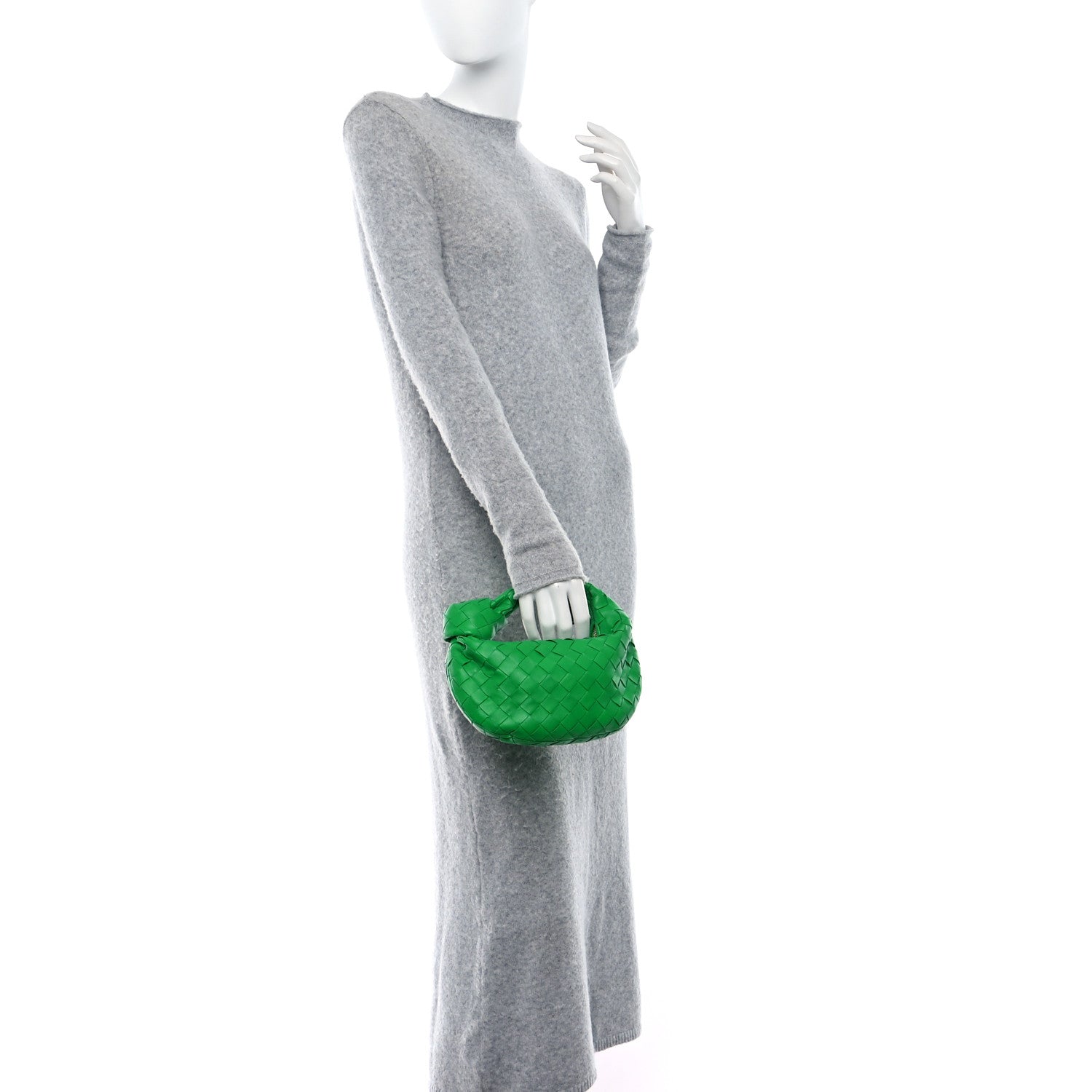 Bottega Veneta Nappa Intrecciato Mini Jodie Parakeet 2 of 8
