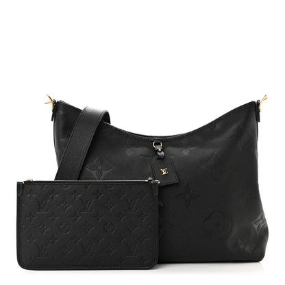 Louis Vuitton Empreinte Monogram Giant CarryAll MM Black 1 of 12