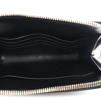 Balenciaga Calfskin Chain Cuff Wristlet Wallet Black 9 of 21