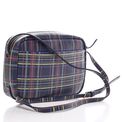 Balenciaga Calfskin Plaid Everyday S Camera Bag Multicolor 3 of 8