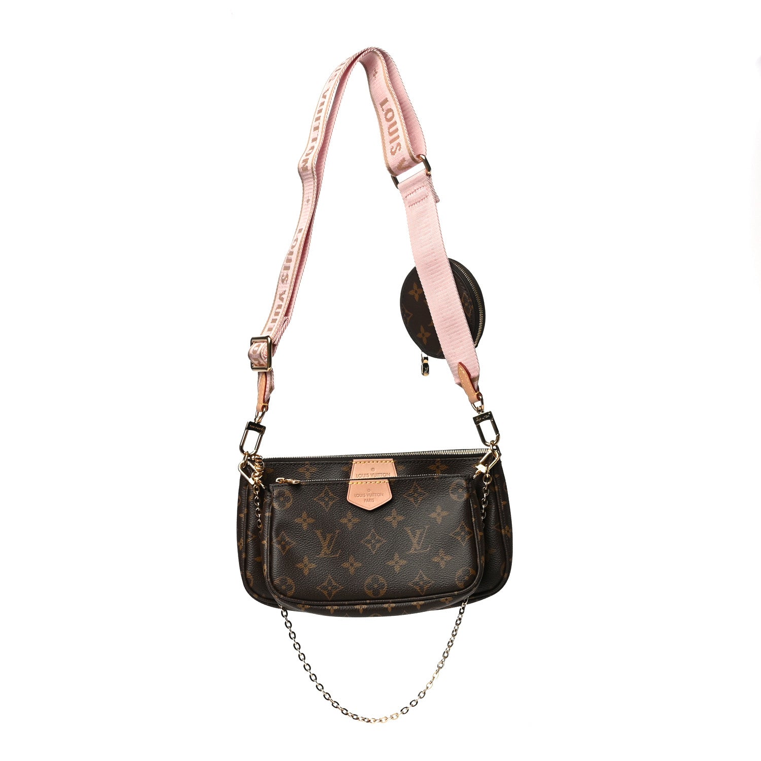Louis Vuitton Monogram Multi Pochette Accessories Rose Clair 1 of 10
