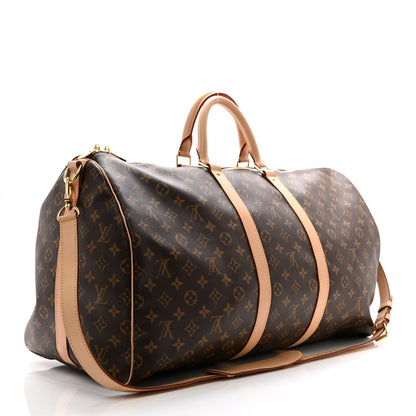Louis Vuitton Monogram Keepall Bandouliere 55 2 of 13