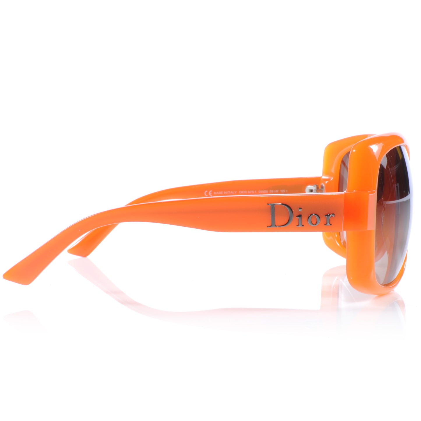 60's Sunglasses Orange