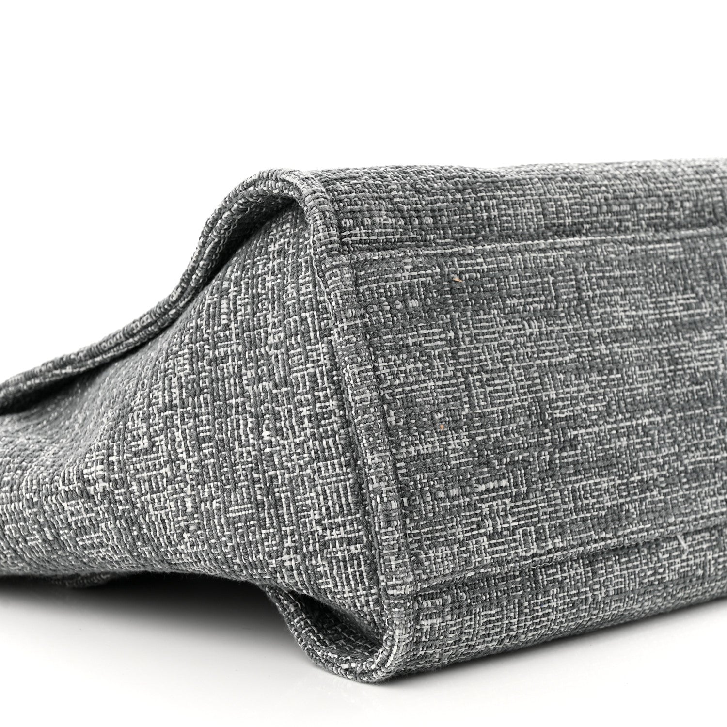 Chanel Canvas Medium Deauville Tote Charcoal 9 of 10