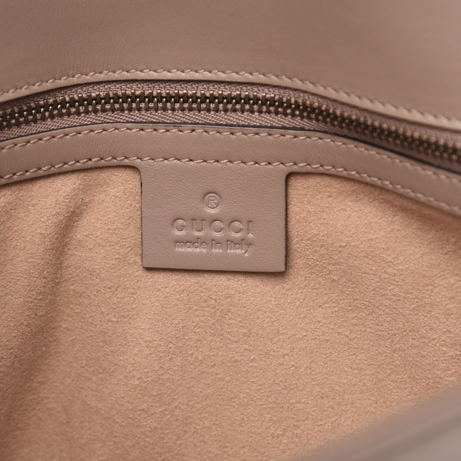 Gucci Calfskin Matelasse Small GG Marmont Shoulder Bag Porcelain Rose 6 of 12