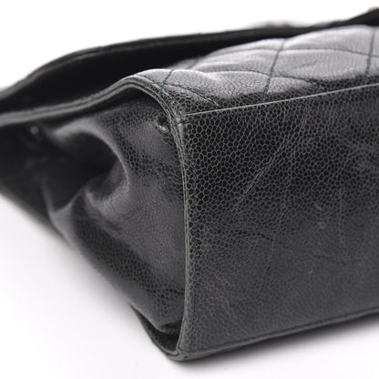 Chanel Crumpled Grained Calfskin Jumbo CC Crave Flap 9 of 12