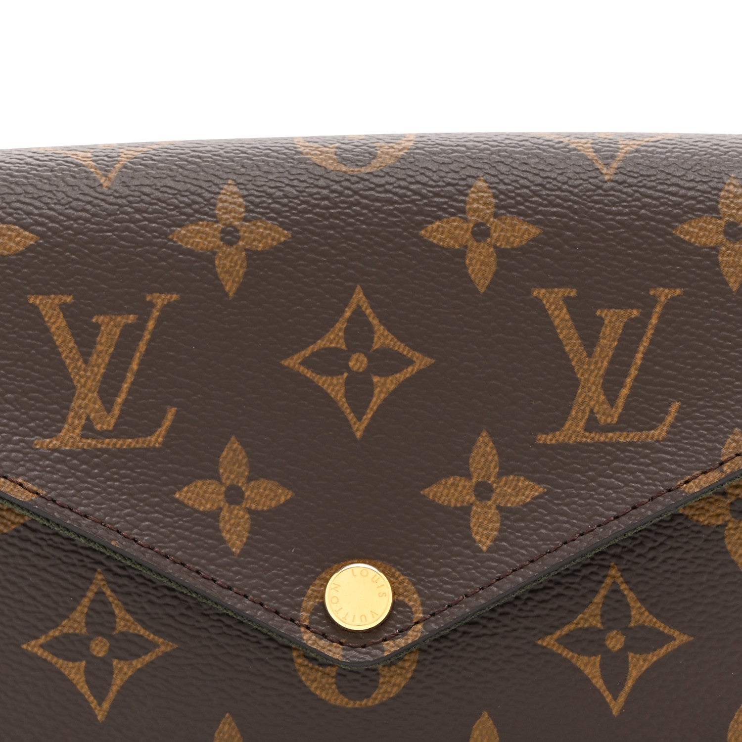 Louis Vuitton Monogram Felicie Strap & Go Kaki 7 of 9