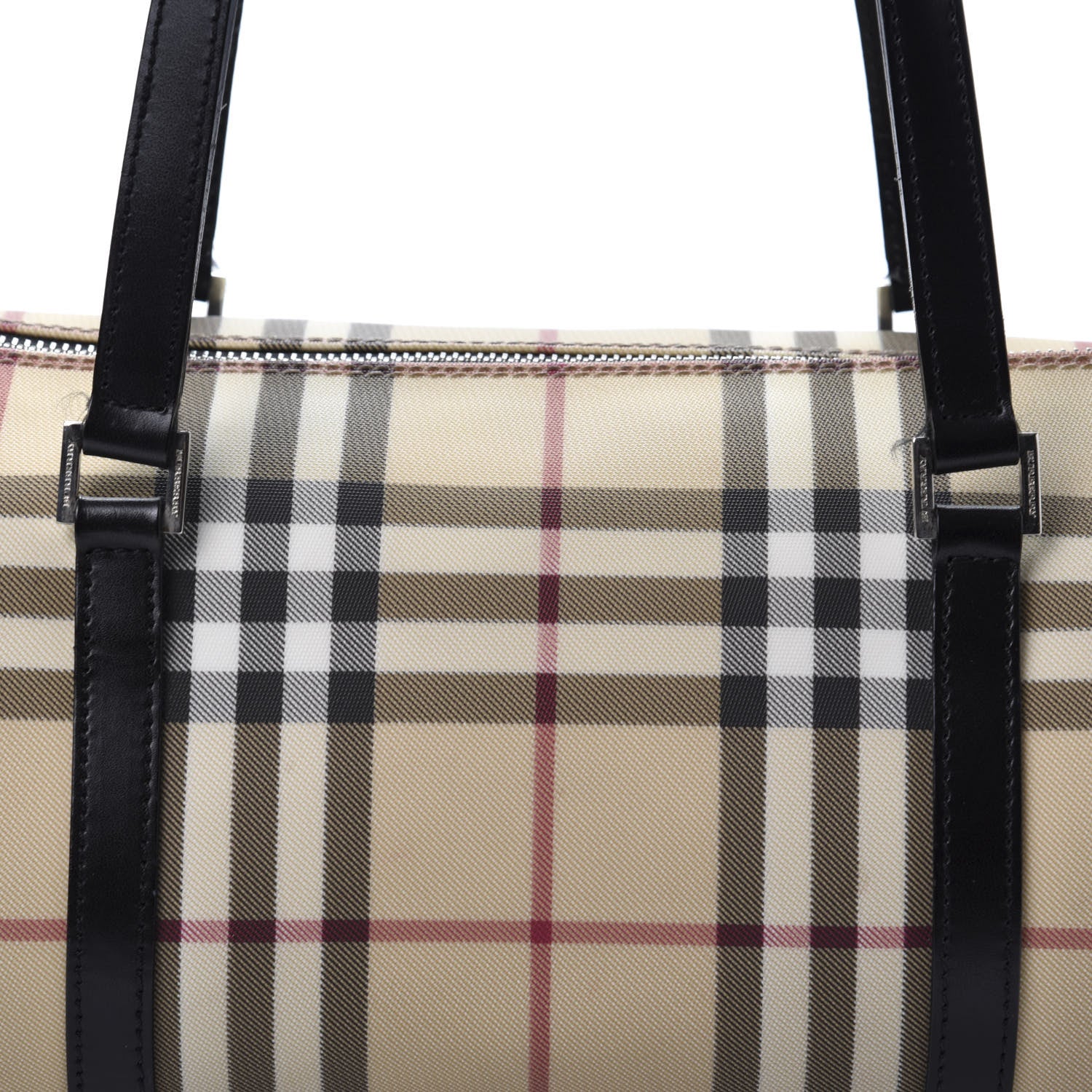 Burberry House Check Barrel Bag Black 10 of 10