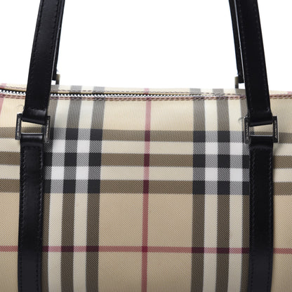 Burberry House Check Barrel Bag Black 10 of 10