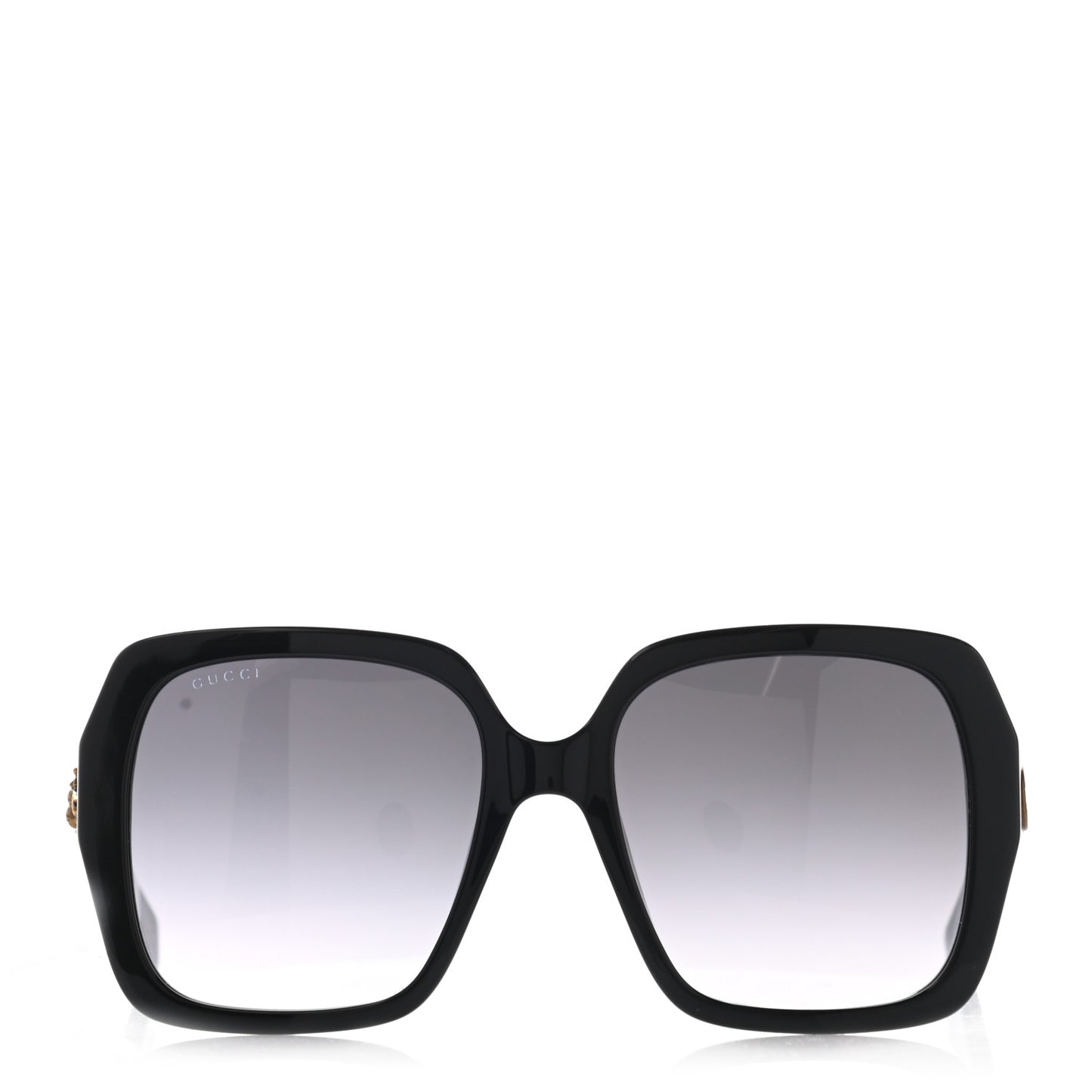 Acetate Square Frame GG0096S Sunglasses Black