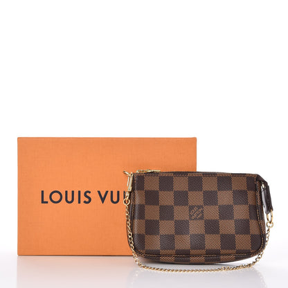 Louis Vuitton Damier Ebene Mini Pochette Accessories 8 of 8