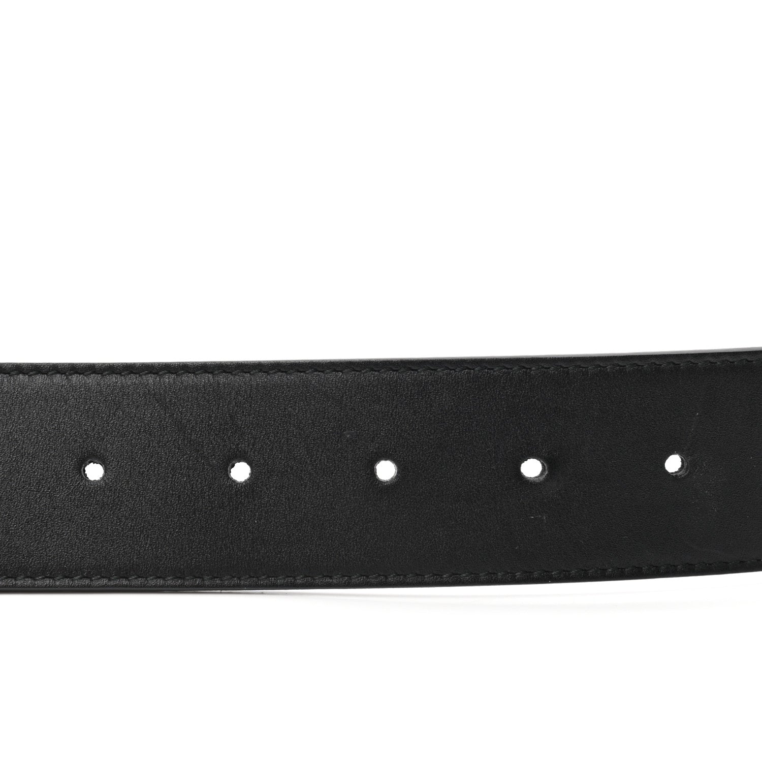 Gucci Calfskin Double G 40mm Belt 75 30 Black 5 of 5