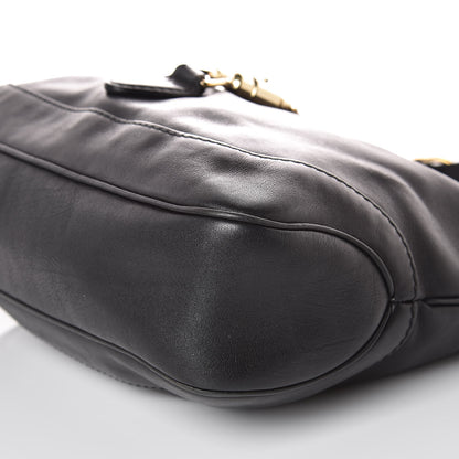 Gucci Calfskin Medium New Jackie Shoulder Bag Black 19 of 19