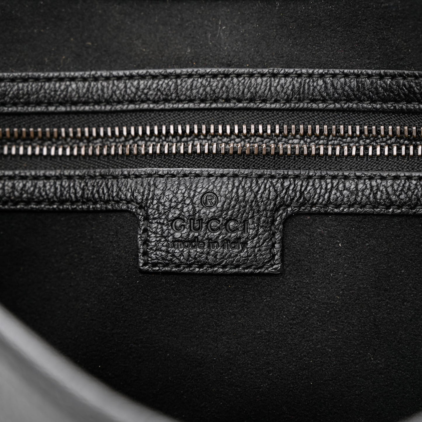 Goatskin Large Aphrodite Shoulder Bag Black