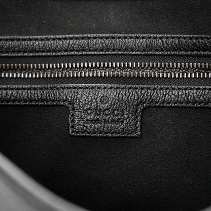 Gucci Goatskin Large Aphrodite Shoulder Bag Black 6 of 14