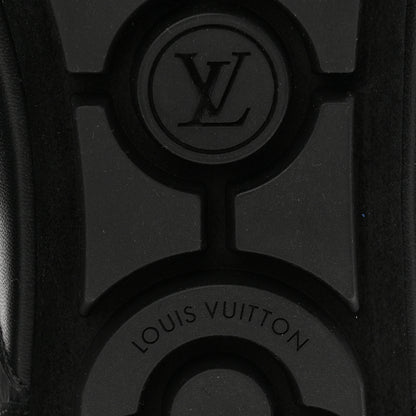 Louis Vuitton Suede Calfskin LV Sneakerina 39.5 Black 7 of 10