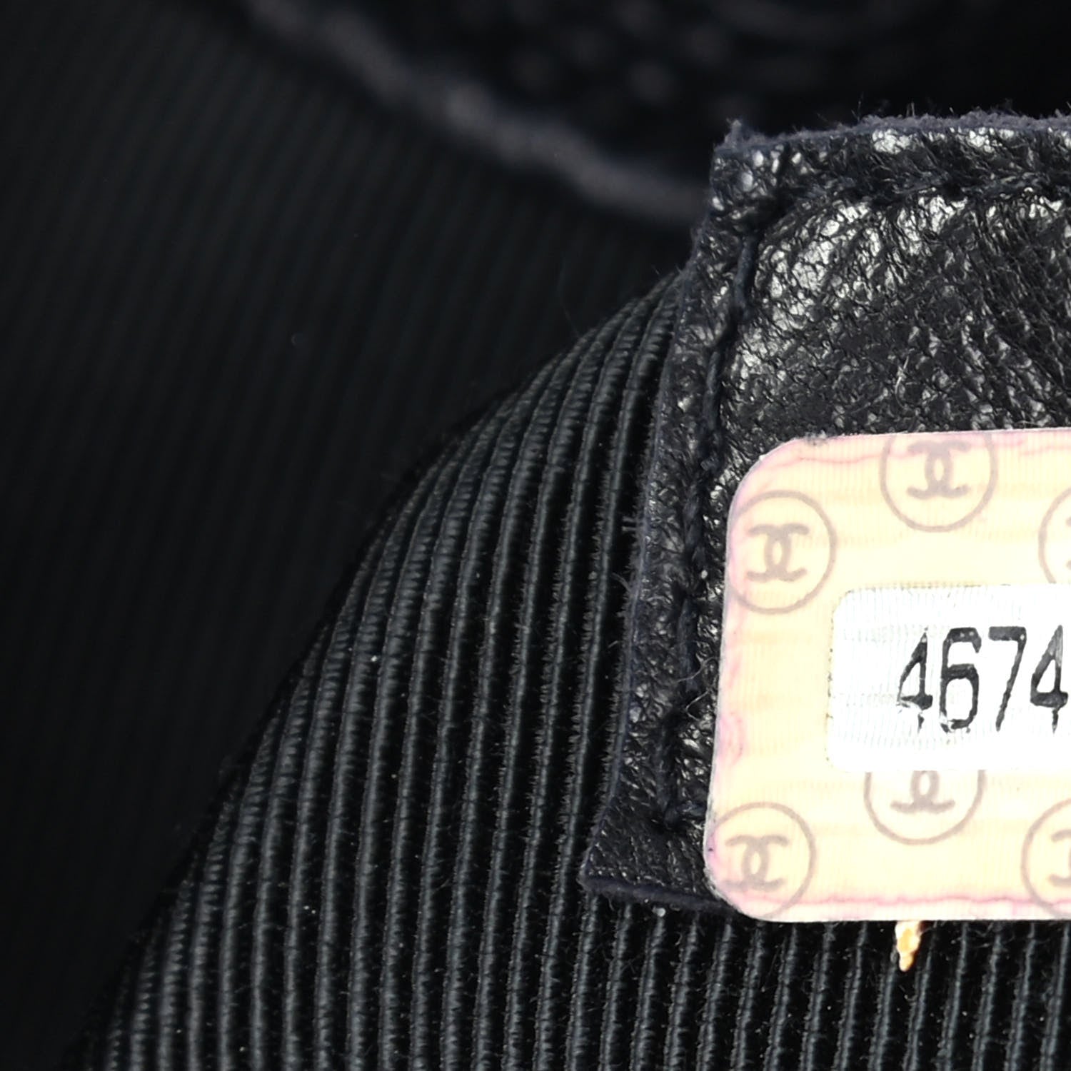 Chanel Caviar Drawstring Shoulder Bag Black 9 of 9