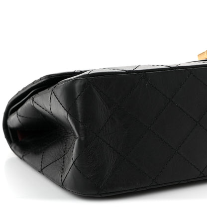 Chanel Aged Calfskin Quilted 2.55 Reissue 227 Flap Black 9 of 10
