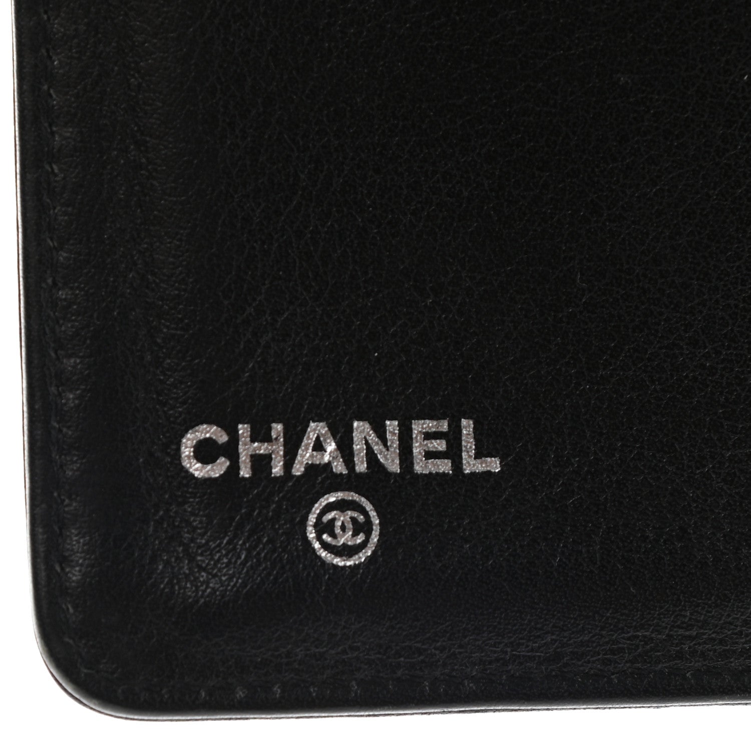 Chanel Caviar Sevruga Yen Wallet Black 6 of 8