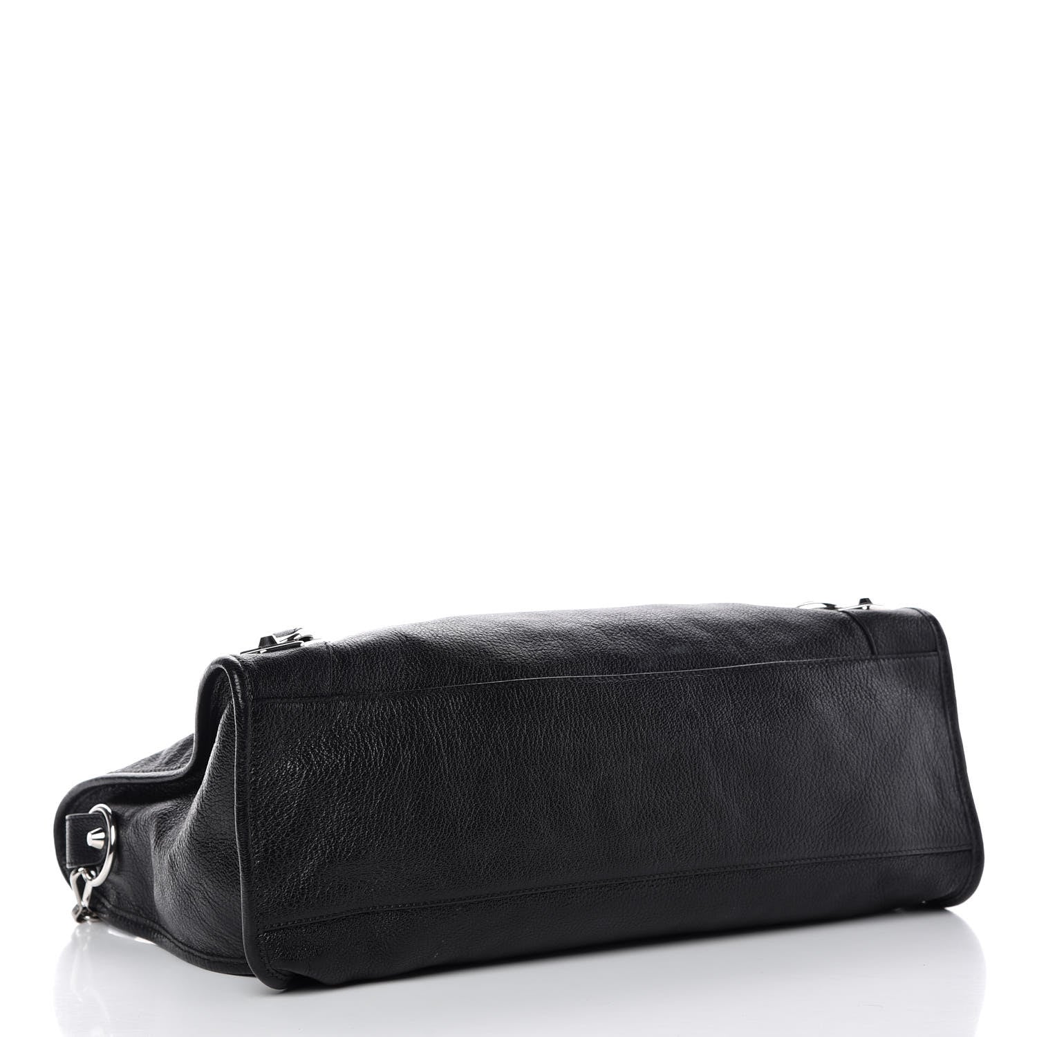 Balenciaga Chevre Silver Metallic Edge Hardware City Black 5 of 13