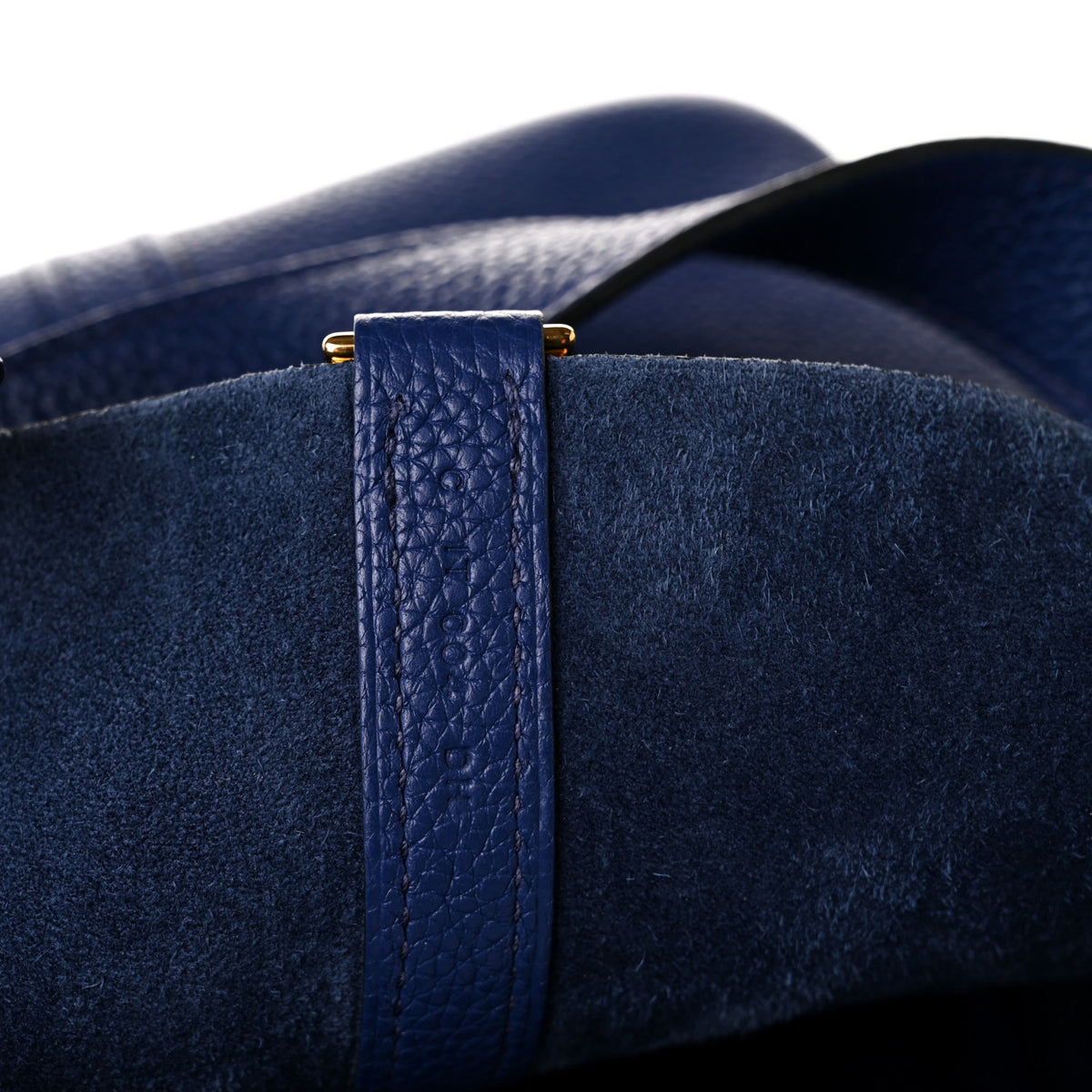 Taurillon Maurice Picotin Lock 22 MM Bleu Saphir