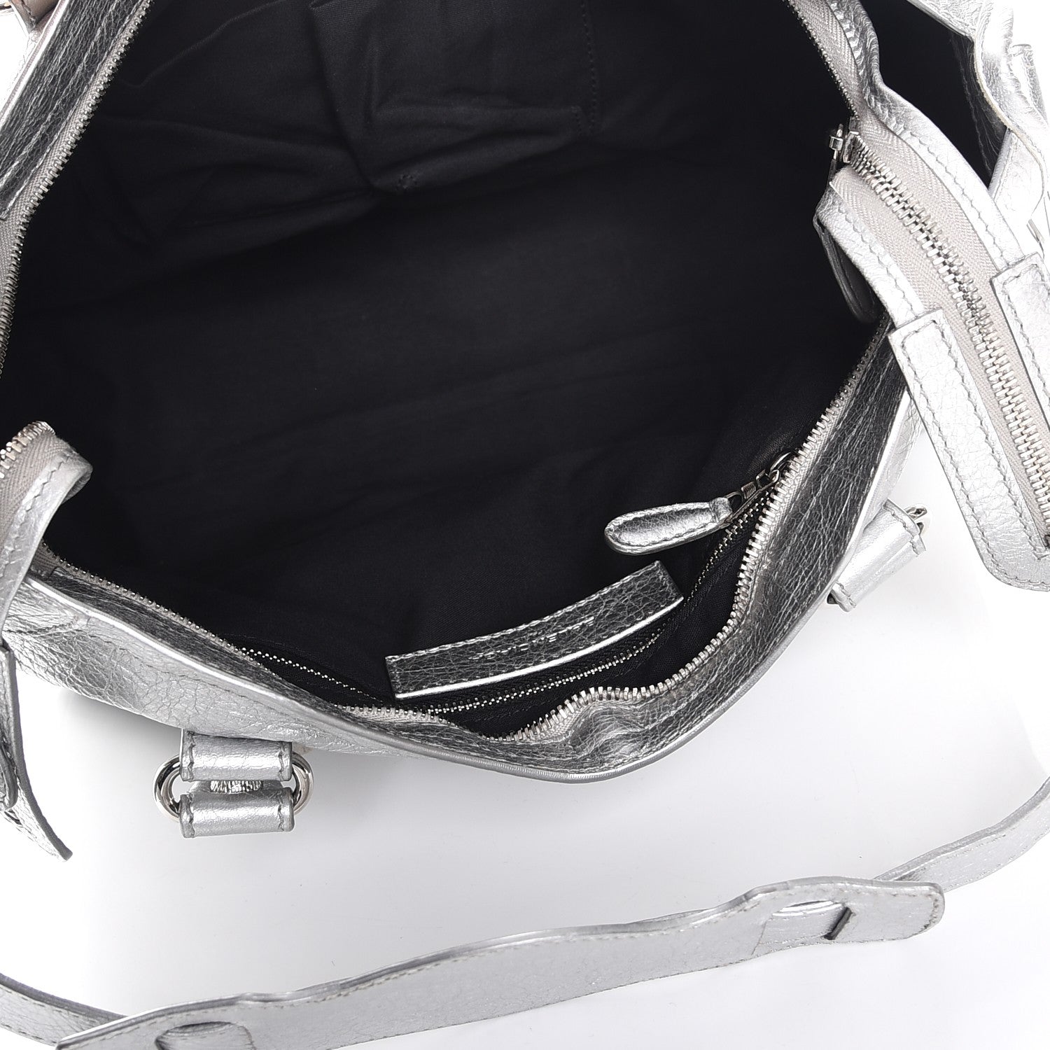 Balenciaga Agneau Giant 12 Silver Hardware City Gris Aluminum 6 of 10