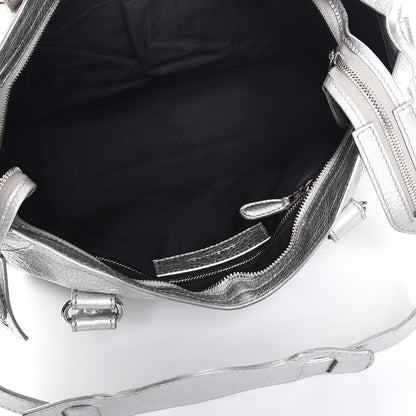 Balenciaga Agneau Giant 12 Silver Hardware City Gris Aluminum 6 of 10