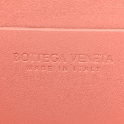 Bottega Veneta Lambskin Small Beak Triangle Flap Shoulder Bag Peachy Silver 6 of 8
