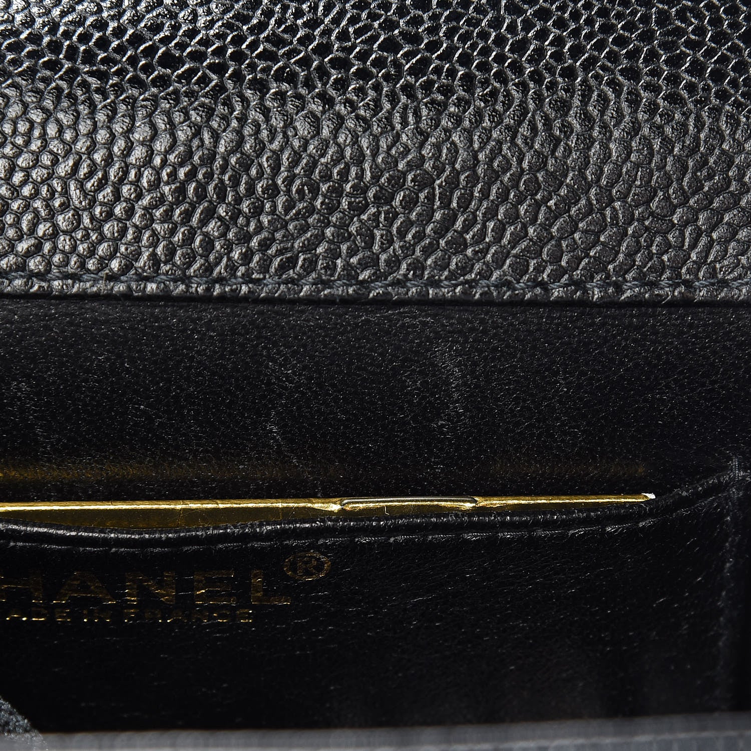 Chanel Caviar Mini Mademoiselle Flap Shoulder Bag Black 11 of 13