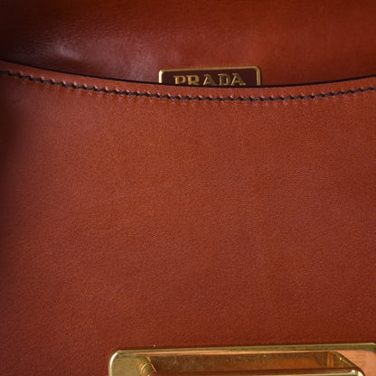 Prada City Calf Saffiano Pionniere Bag Cotto Black 9 of 11
