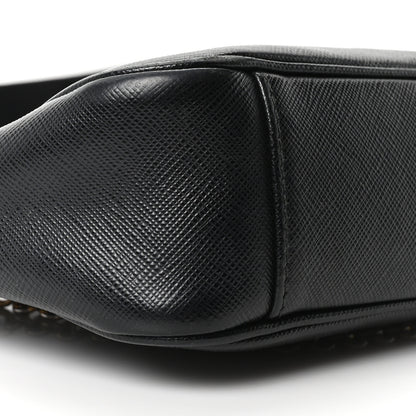 Prada Saffiano Lux Re-Edition 2005 Shoulder Bag Black 9 of 10