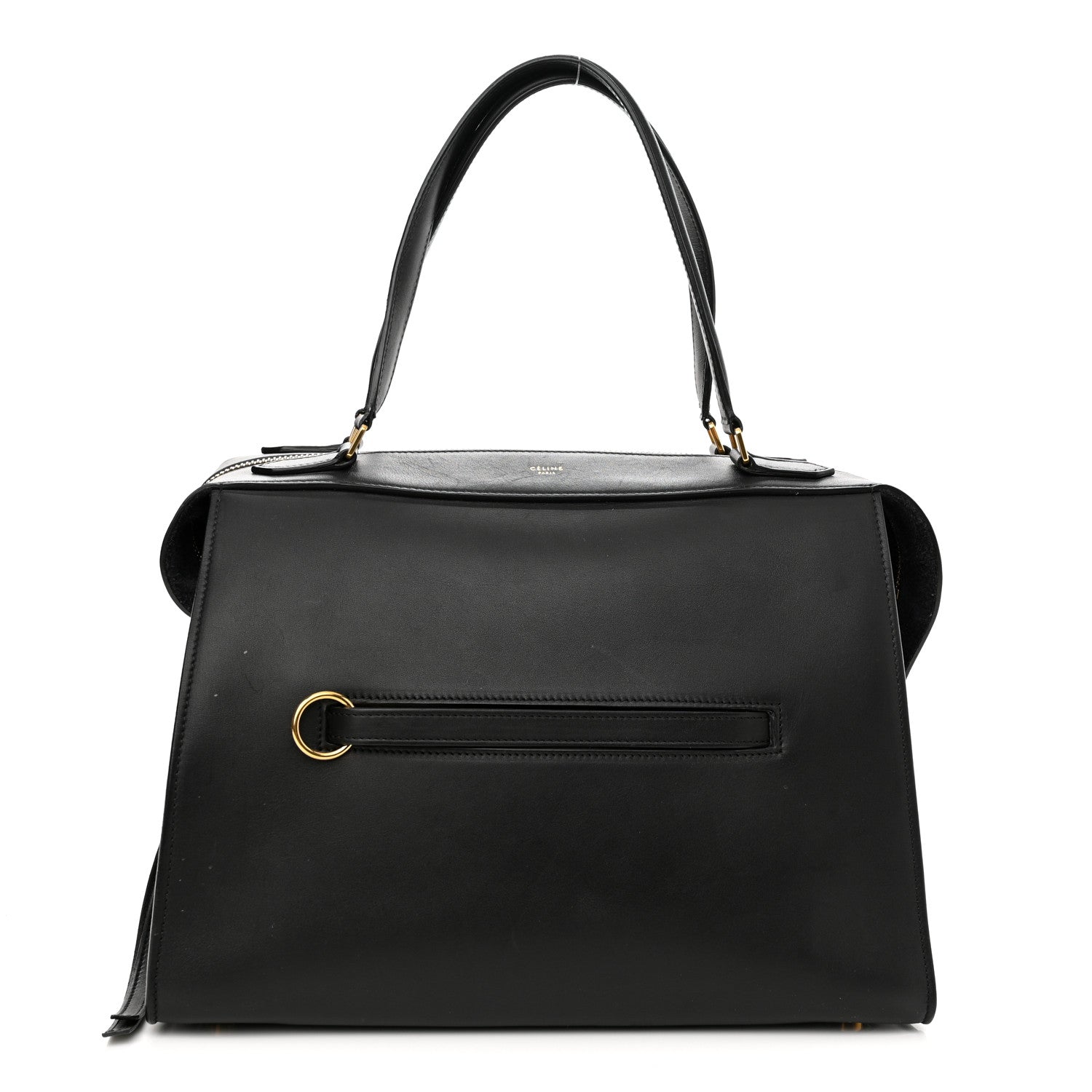 Celine Smooth Calfskin Small Ring Bag Black 1 of 11
