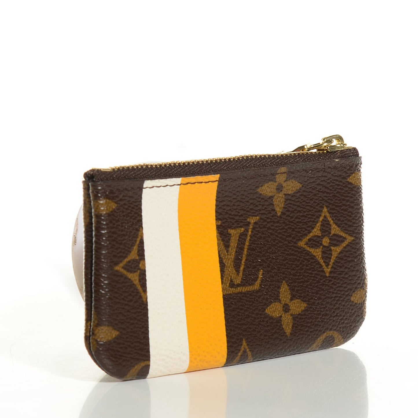 Monogram Groom Key Pouch