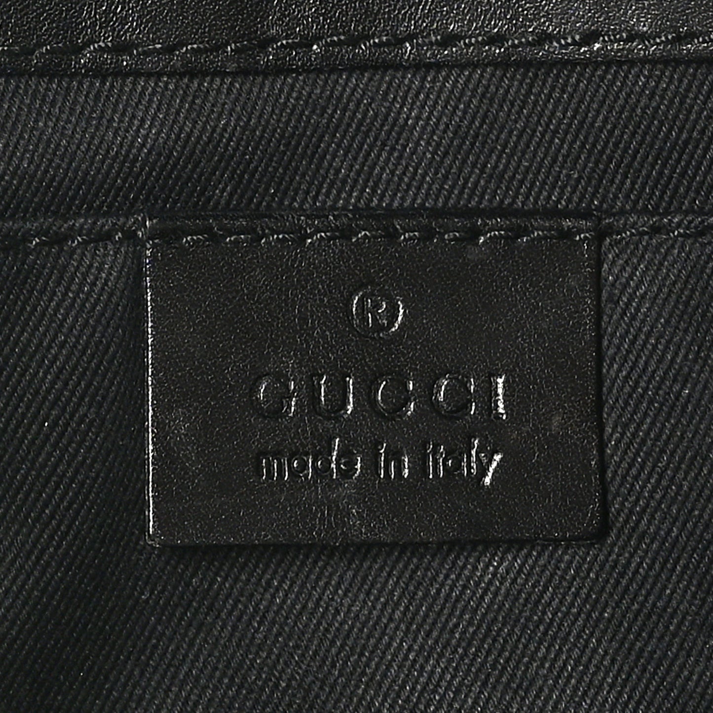 Monogram Studded Horsebit Clutch Black