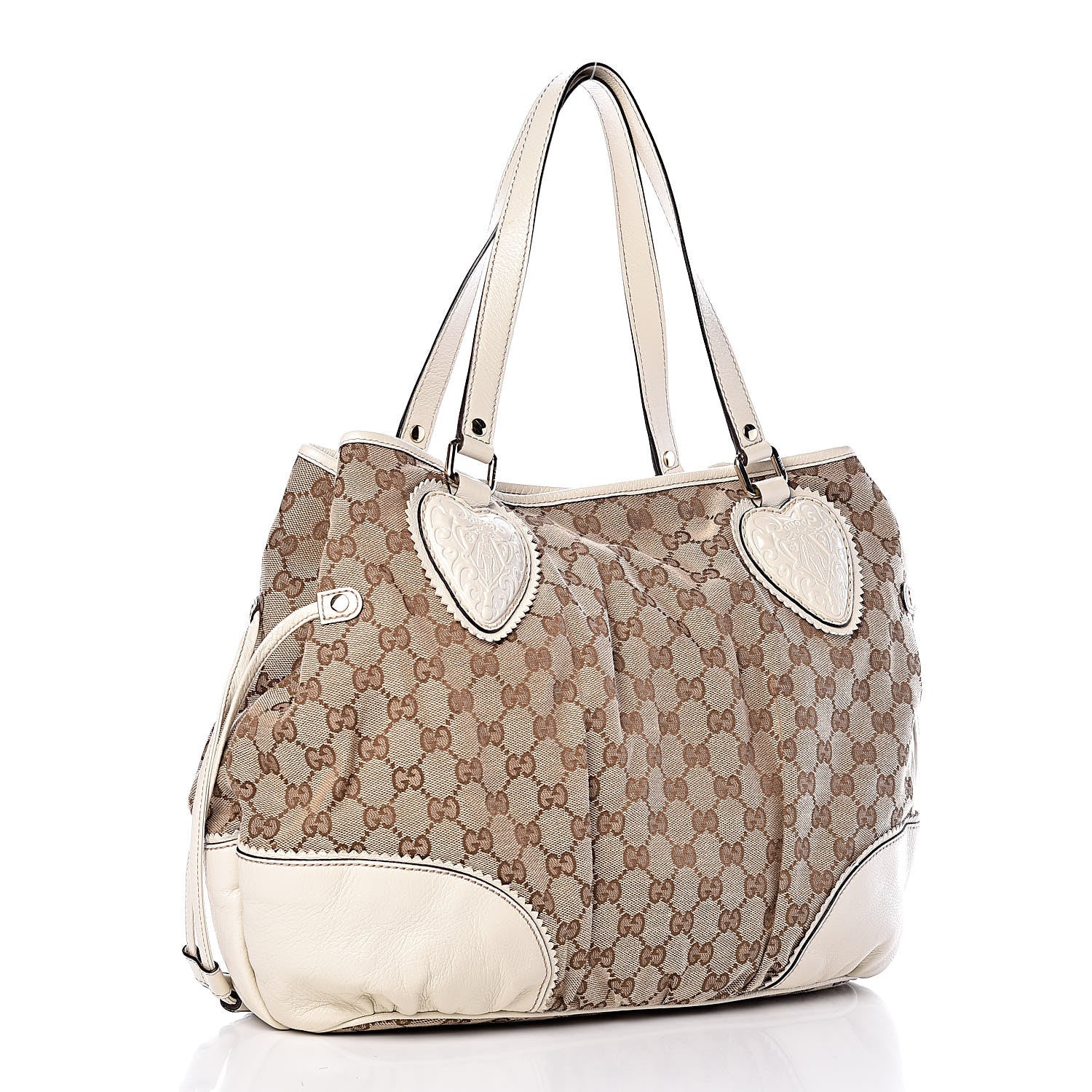 Gucci Monogram Large Tribeca Tote Off White 3 of 10