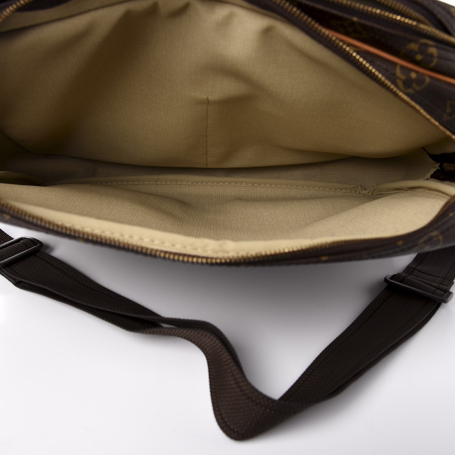 Louis Vuitton Monogram Reporter GM 5 of 8