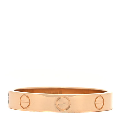Cartier 18K Yellow Gold 3.5mm LOVE Wedding Band Ring 59 8.75 3 of 4