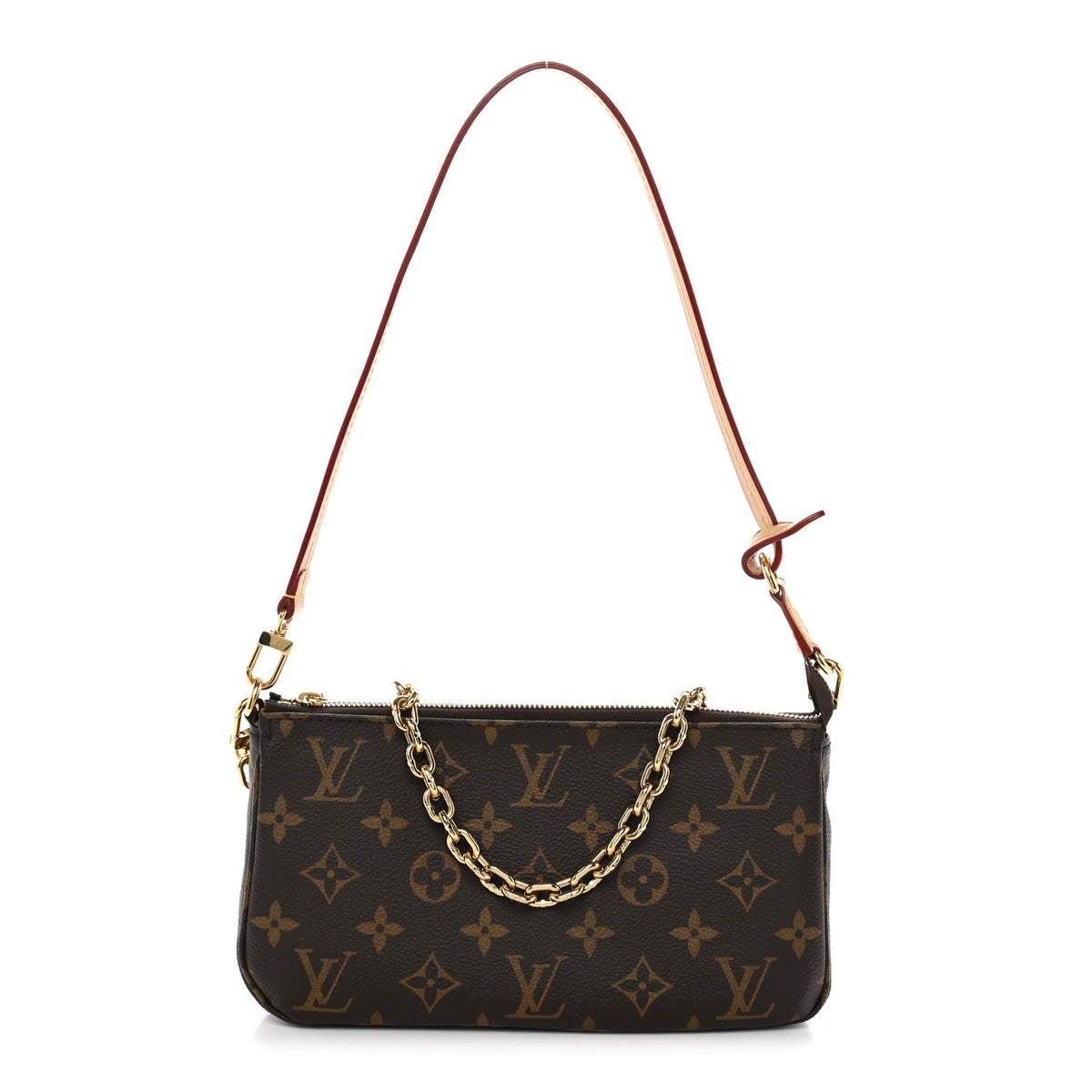 Louis Vuitton Monogram Chain Pochette Accessories 1 of 10
