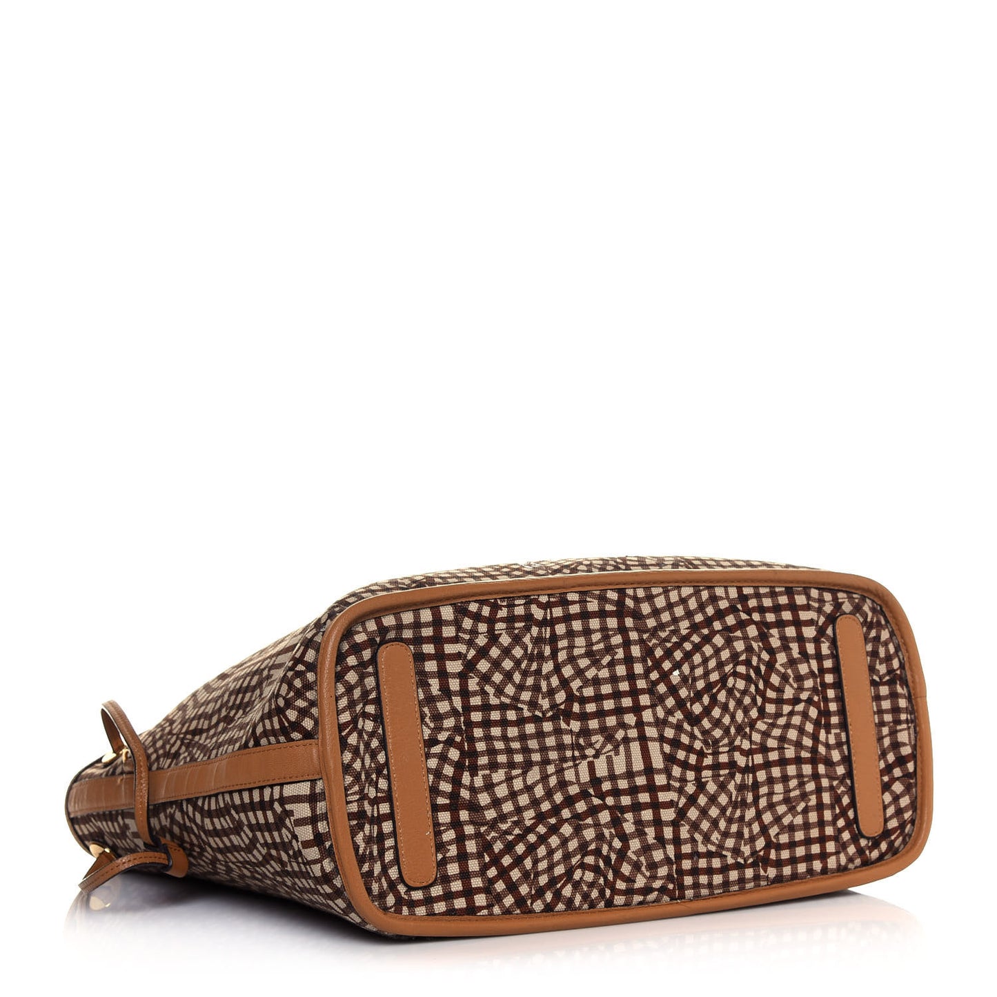 Visetos Medium Liz Reversible Shopper Tote Cognac