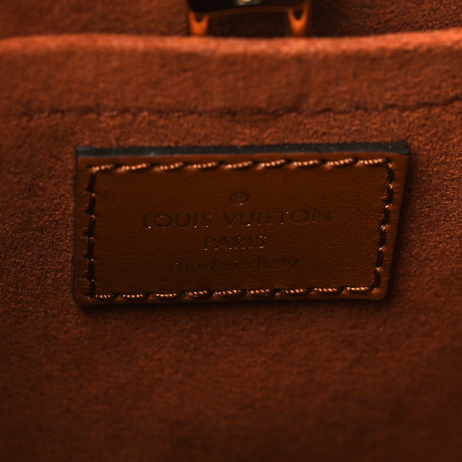 Louis Vuitton Kitted Raffia Petit Bucket Caramel 6 of 8