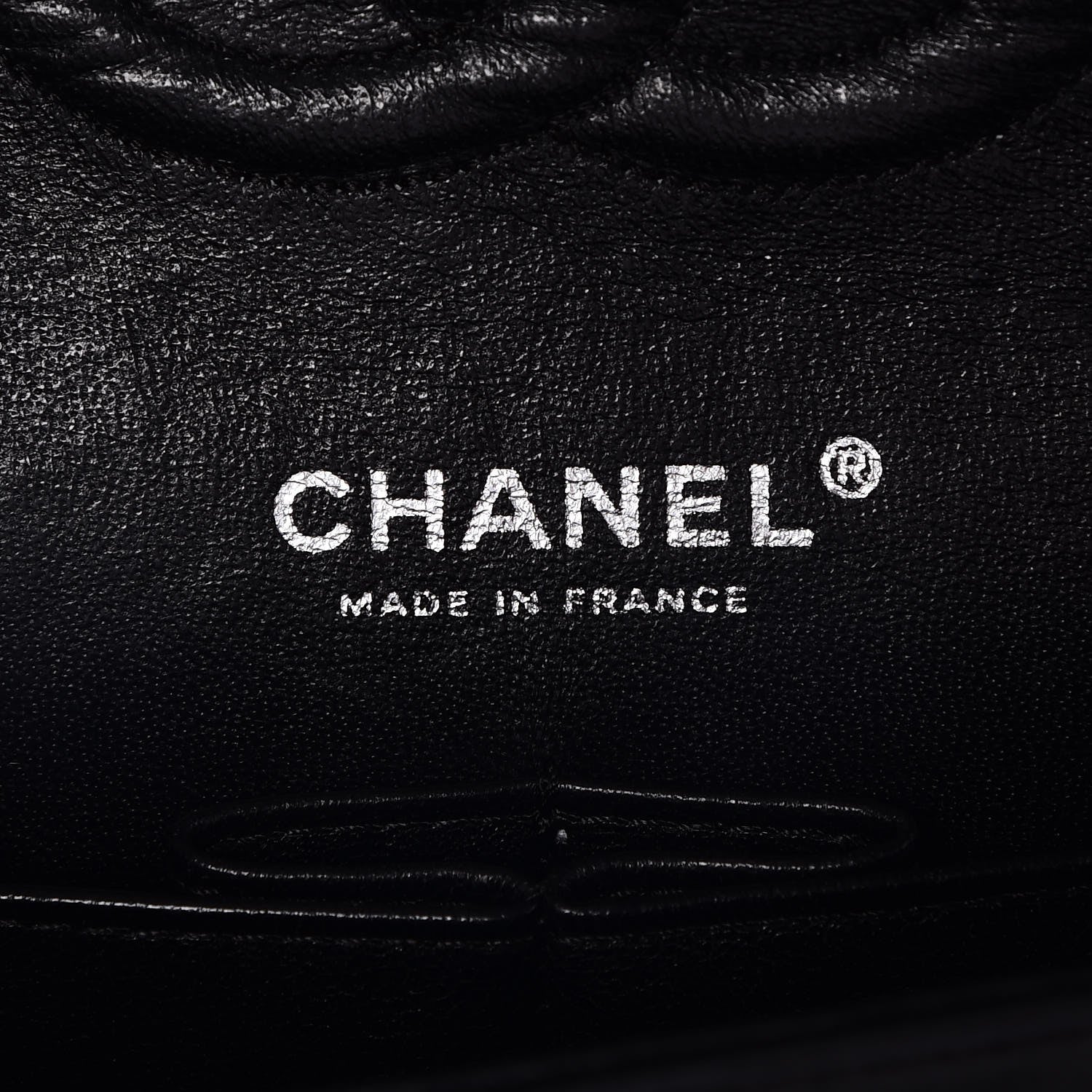 Chanel Tweed Quilted Medium Double Flap Black White 7 of 8