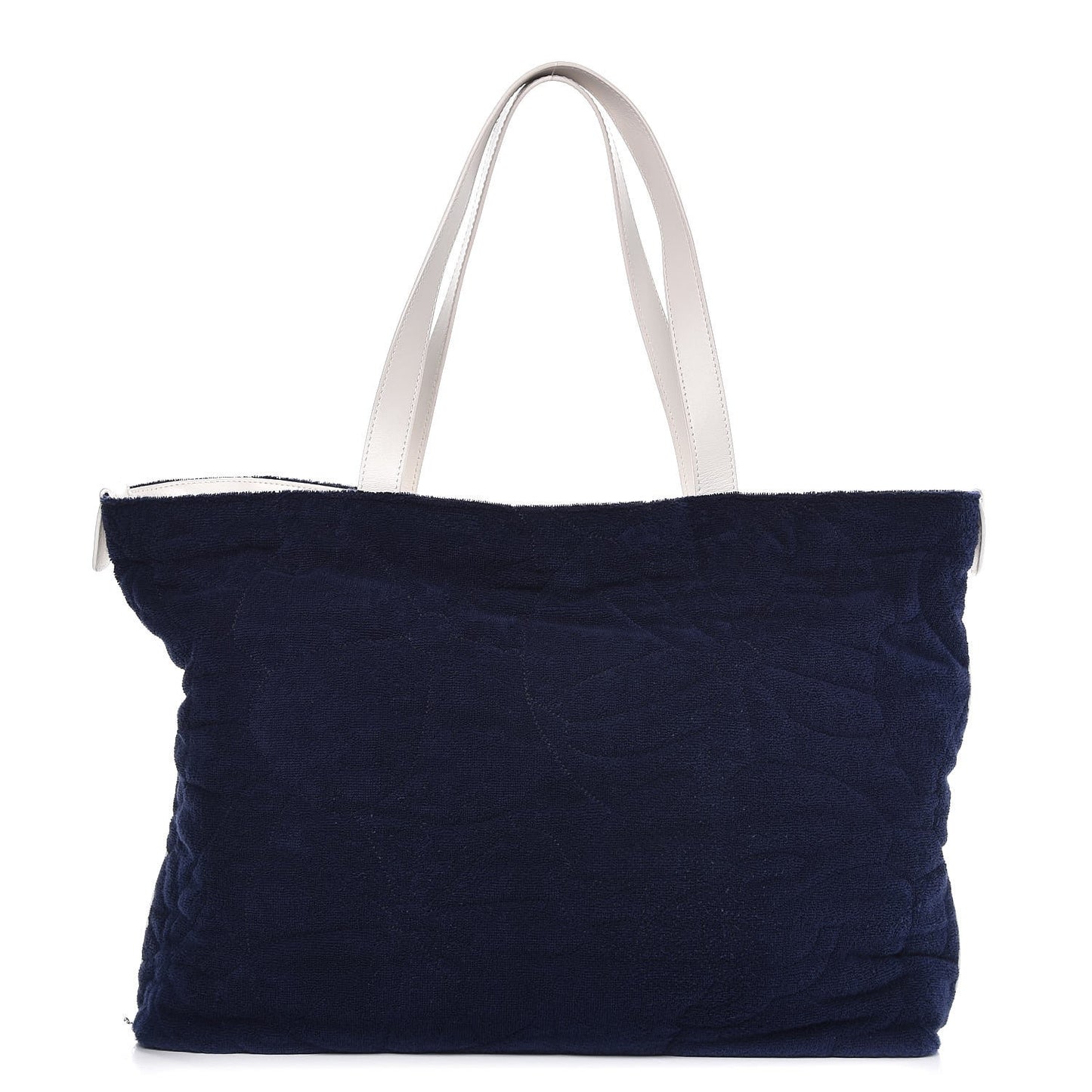 Terry Cotton CC Beach Tote Towel Set Blue