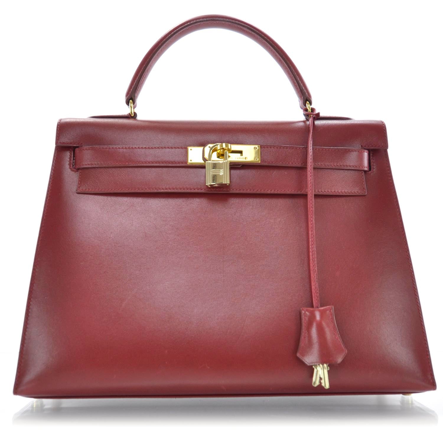 Hermes Box Kelly Sellier 32 Rouge 1 of 10