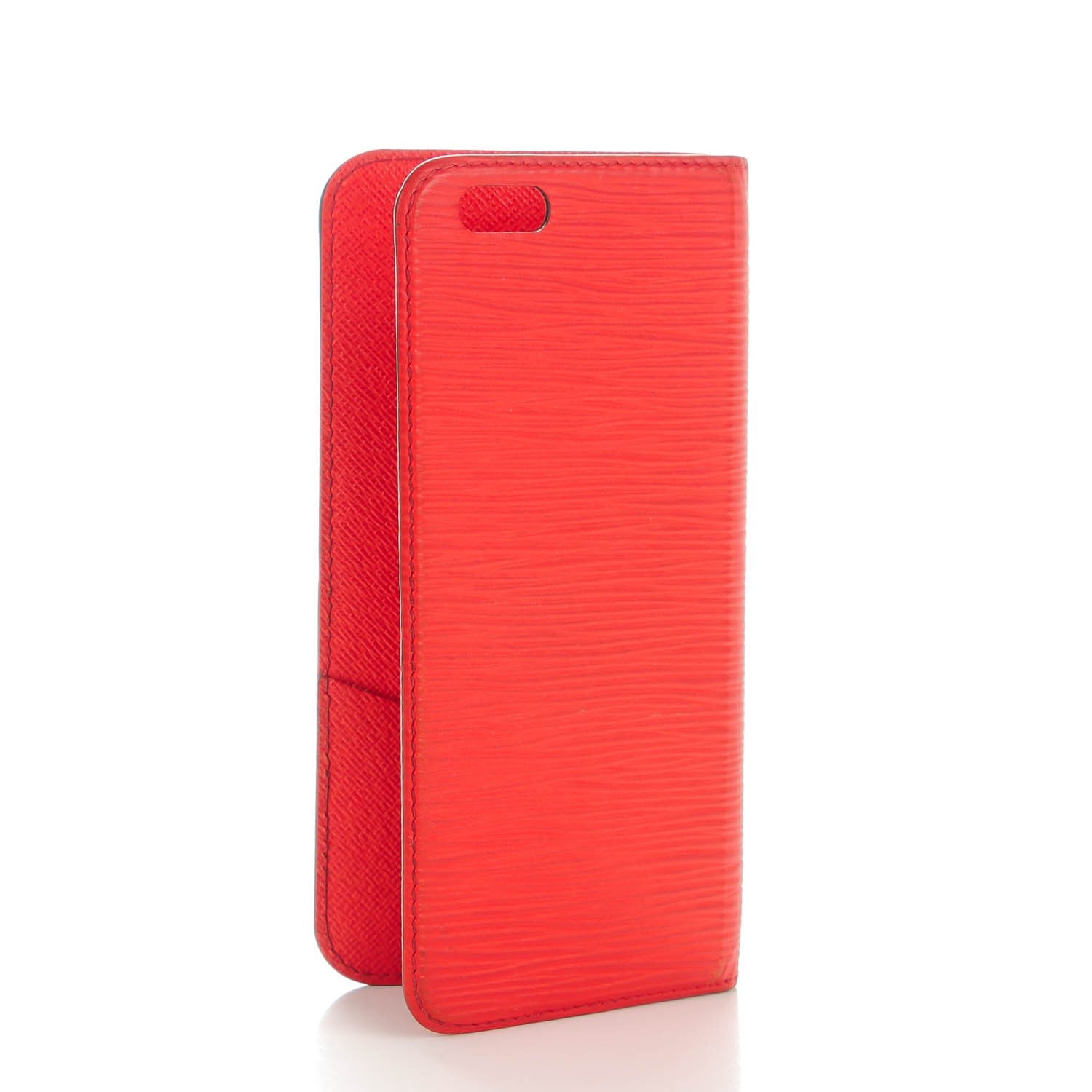 Louis Vuitton Epi iPhone 6 Plus Folio Coquelicot 3 of 7