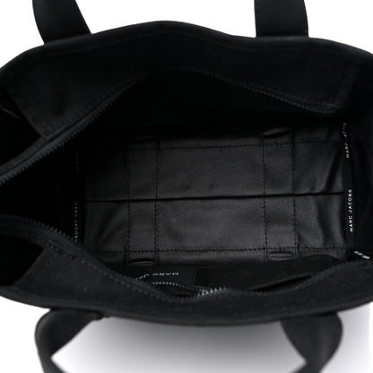 Marc Jacobs Cotton Canvas Small The Traveler Tote Bag Black 5 of 10