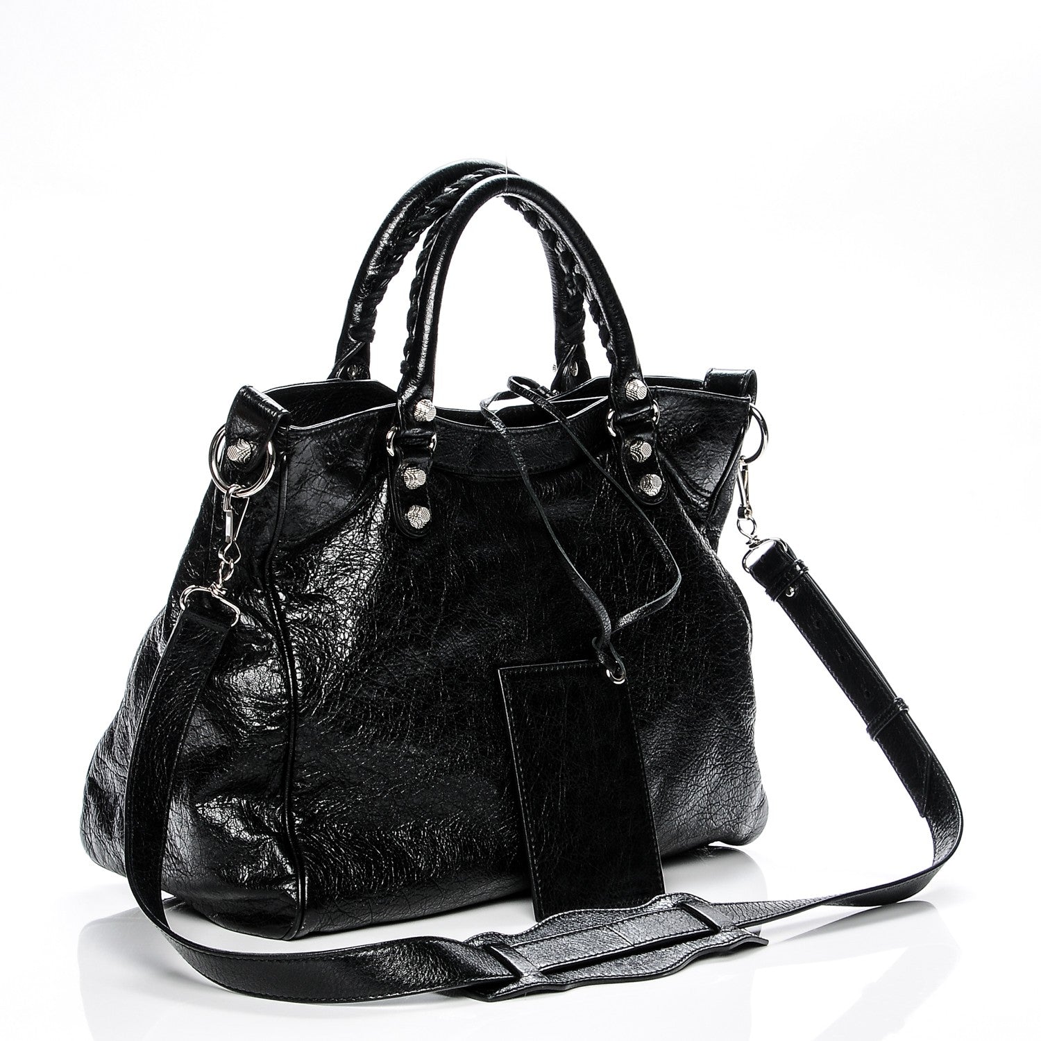 Balenciaga Agneau Giant 12 Silver Hardware Velo Black 3 of 8