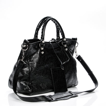 Balenciaga Agneau Giant 12 Silver Hardware Velo Black 3 of 8